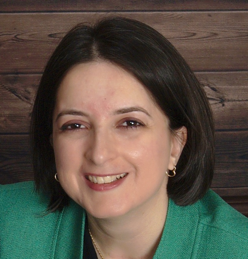 a close-up photo of Dr. Nargess Memarsadeghi's face